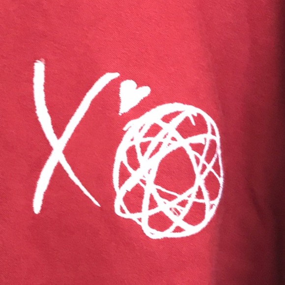 Weeknd XO FUTURA Starboy Hoodie Red (LA EXCLUSIVE) - Picture 3 of 5